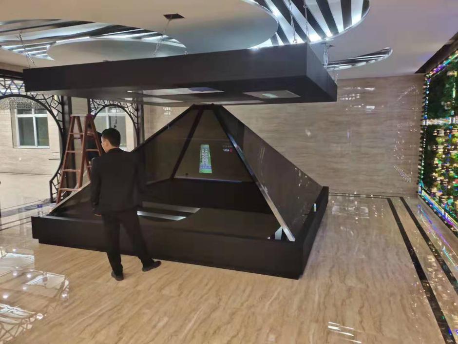 恩腾全息展示柜